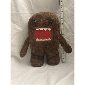 Domo Monster Plush Brown Stuffed Animal Toy 10" Collectible